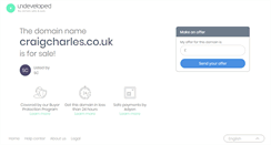 Desktop Screenshot of craigcharles.co.uk